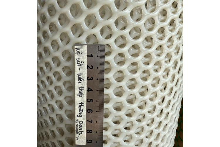 Lưới nhựa khổ 1M dài 1M - Tính theo 1M tới - Màu sắc trắng và xanh phù hợp để trang trí và làm vách ngăn